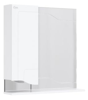 Шкаф-зеркало Onika Веронэлла 207521 левый 75см белый